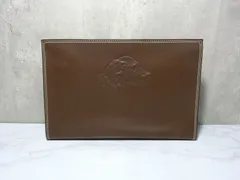 送料無料 Kitamura キタムラ セカンドバッグ クラッチバッグ ブラウン