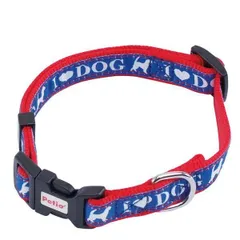 （まとめ）Little Angel ラブドッグカラー SS ブルー〔×5セット〕 (犬用品/首輪)