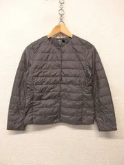 ma0033:UNIQLO（ユニクロ）2018年 ウルトラライトダウンコンパクトジャケット/211-409116/灰/WOMEN'S M