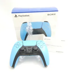 美品 SONY ソニー PS5 DualSense スターライトブルー CFI-ZCT1J 05 ワイヤレスコントローラー プレステ5 ゲーム アクセサリ 周辺機器 HU1823 