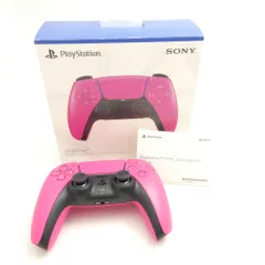 美品 SONY ソニー PS5 DualSense ノヴァピンク CFI-ZCT1J 03 ワイヤレスコントローラー プレステ5 ゲーム アクセサリ 周辺機器 HU1821 