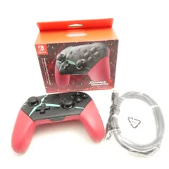 未使用 NINTENDO 任天堂 スイッチ Switch Pro ゼノブレイド Xenoblade Chronicles 2 コントローラー 北米輸入盤 プロコン ワイヤレス 充電式 HU1817 