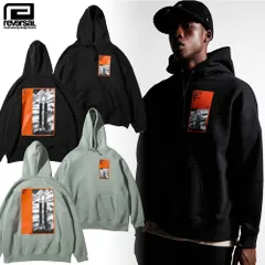 reversal/リバーサルプルオーバーパーカー ビッグシルエット/FAR EAST NUNCHAKU BIG SILHOUETTE HOODIE rv22aw210｜オーバーサイズ ストリート スケーターのサムネイル