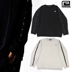 reversal/リバーサルロゴテープ クルーネックスウェット/URBAN SWEAT LOGO TAPE CREW NECK rv21aw204/rvddw サイドテープ クルースウェット トレーナー ストのサムネイル