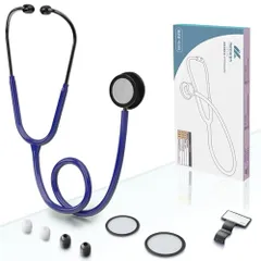 MEDIKEN 新型 低・高周波共面型 ME095 強化版 両面型 ダブルタイプ 大人・小児通用型 (青色)