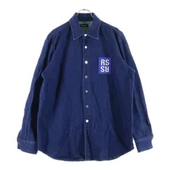 RAF SIMONS (ラフシモンズ) 21AW RSロゴオーバーサイズデニムシャツ 212-W245のサムネイル