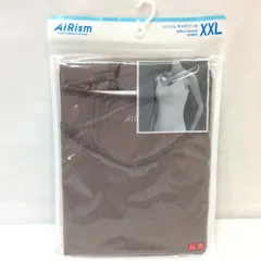 未使用☆ユニクロ エアリズム キャミソール XXL ブラウン