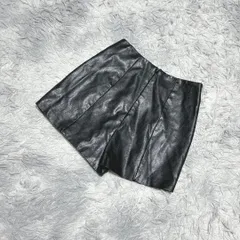 【良品】GRL グレイル レザー ショートパンツ (S) ストリート かっこかわいい 一点もの 合皮