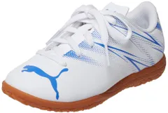 [プーマ] サッカーシューズ 子供靴 運動靴 アタッカント IT Jr 107482 キッズ 24年秋冬カラー プーマホワイト/ブルーメイジング(15) 23.5 cm [24年秋冬カラー プーマホワイト/ブルーメイジング(15)] [23.5 cm]