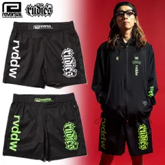 【reversal/リバーサル コラボ ファイトパンツ ファイトショーツ ハーフパンツ/RUDIE’S x rvddw 2025 FIGHT SHORTS rvud601｜rudies ジム フィットネス トレーニング スケーター メンズ  スポーティ 格闘技のサムネイル