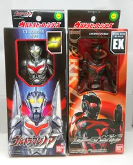 【中古】 ウルトラヒーローシリーズ　ウルトラマンノア　 ウルトラヒーローシリーズEX　ダークザギ 2体セット