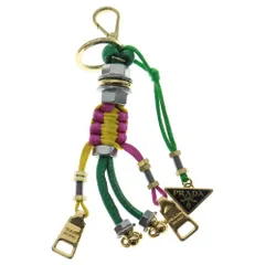 PRADA (プラダ) ポップストリング バッグチャーム キーホルダー マルチカラー