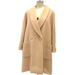☆Aquascutum アクアスキュータム 英国製 ダブルコート ウールコート 英国王室御用達ブランド レディース ショールカラーのサムネイル