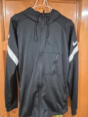 ナイキ ブラック フーディー ジップアップ スウッシュ 上下セット Lサイズ