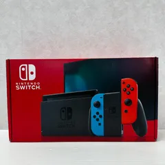 Nintendo Switch ニンテンドースイッチ Joy-Con(L) ネオンブルー／(R) ネオンレッド バッテリー強化型 中古品 smghsw094934