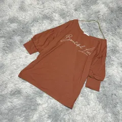 【美品】chico 五部袖カットソー ボリューム袖 (F)カジュアル ゆったり