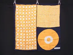 ChristianDior クリスチャンディオール 総柄 大判 スカーフ ストール ショール レディース オレンジ系×ネイビー系 DM1282