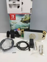 【未使用に近い】Nintendo Switch 有機ELモデル HEG-001/2023年製/ゼルダの伝説Tear of the Kingdomエディション〈HEG-S-KDAAA〉