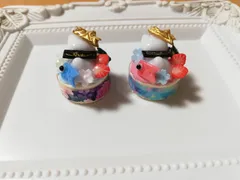 猫チャーム106 ぐで猫 デザート 端午の節句ケーキ にゃんこ 1個