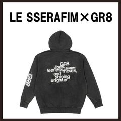 ルセラフィム GR8 コラボ ジップアップ フーディー - メルカリ