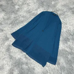 【美品】esche エッシュ 長袖ニットカーディガン (13) カジュアル ゆったり 毛 31％ 混 ウールのサムネイル
