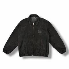 参考上代165000円 WACKO MARIA 25SS SUEDE LEATHER 50'S JACKET TYPE-1 スウェードレザージャケット ワコマリア 25SSE-WMO-BL03 ブラック XL （10770M）