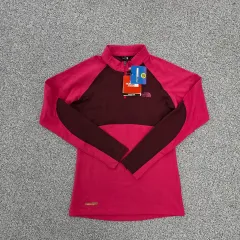 M 新品 THE NORTH FACE ザノースフェイス ハーフジップ 長袖Tシャツ 0203J