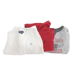 ラルフローレン RALPH LAUREN キッズ服 まとめ 3点セット パーカー トレーナー ベスト 6 120 ■GY14