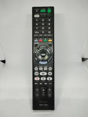動作確認済み　RMT-VR110J　ソニー　レコーダー　リモコン　管1824