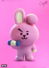 [중고] 포스터 A2 포스터 COOKY(정국) [BT21] LINE FRIENDS 스토어 상품 구입 특전
