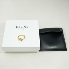 未使用 CELINE キャンドル トリオンフ リッド スチール ゴールド 蓋