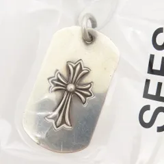 クロムハーツ カットアウト タイニー CHクロス シルバー925 ペンダント トップ 1779【中古】CHROME HEARTS メンズのサムネイル
