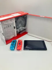 本体以外未使用【Nintendo Switch】 ニンテンドースイッチ 本体 美品 状態良 ジョイコン未使用 Joy-Con(L) ネオンブルー/(R) ネオンレッド 箱有