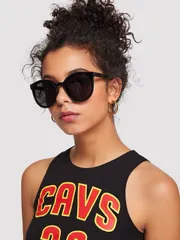 アクセサリー レディース アイアクセサリー レトロプラスチックキャットアイフレームサングラス 女性用、クラシックデザイン、アウトドア、旅行、ビーチ、カジュアルウェア、ドライビング、保護、夏のビーチ、アウトドア、旅行