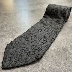 【DOLCE&GABBANA】ドルチェ&ガッバーナ ロゴ柄ネクタイ DGロゴモチーフ シルク100% メンズ イタリア製 グレー 灰色 ブラック 黒色 小紋柄 ビジネスネクタイ ブランドネクタイ フォーマルネクタイ DGロゴデザイン