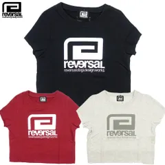 reversal/リバーサルレディース カットオフ スウェット/BIG MARK CUT-OFF SWEAT rv22ss805｜リラックス ビッグシルエット スポーツ ジム フィットネス 格闘のサムネイル