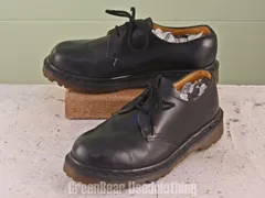 MN148 イギリス製 Dr.Martens ビンテージ レディースシューズ 黒 5 23cm