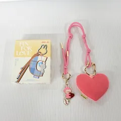 【中古品】 POP MART THE MONSTER PIN FOR LOVE アルファベットペンダント シリーズ  ラブブ シークレット ハート 【039-260314-yn-01-izu】