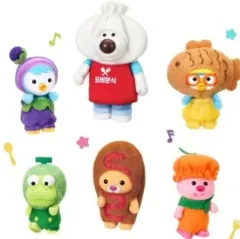 まとめ) 뽀로ロ（ポロロ）サプライズバッグ2 クルン、エディ、パティ、モンキー・D・ルフィ（ルフィ）、ポビ フィギュア マスコット