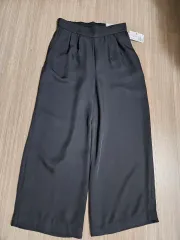 H&M ブラック ワイド パンツ 新品