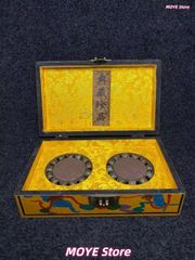 中国古玩? 友人経年品?古和田玉細密彫?細工打磨?数珠? 念珠? 仏珠? 根付?裝身具 ?中国古美術?木箱付 gd0616