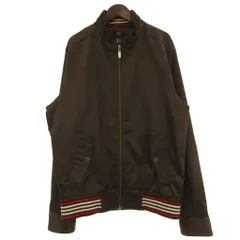 バーバリーブラックレーベル BURBERRY BLACK LABEL ブルゾン ジャンパー アウター 裏地チェック柄 コットン 茶 ブラウン 4