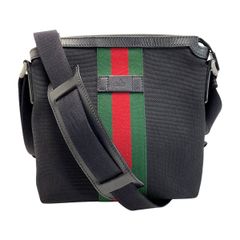 GUCCI ウェブストライプ ショルダーバッグ 631195 - メルカリ