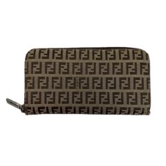 FENDI フェンディ ズッカ柄 ラウンドファスナー 長財布 PVC - メルカリ