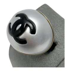 CHANEL シャネル CCマーク アクセサリー リング 25P ゴールド×シルバー SIZE 12号