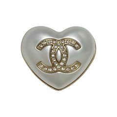 新品未使用】CHANEL/ココマーク ハートブローチ - メルカリ