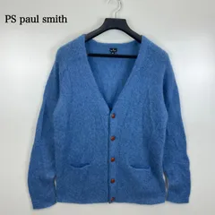 PS paul smith Rare mohair wool cardigan XL 273412 ポールスミス モヘヤニット カーディガン 毛長 モヘア キッドモヘヤ 希少のサムネイル