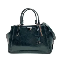 COACH コーチ ドリーマー21 2WAYバッグ 38543 グリーン ショルダーバッグ メタリックレザー