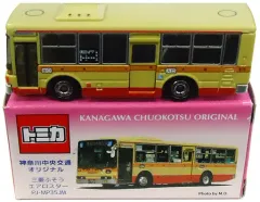 【中古】トミカ 1/141 三菱ふそうエアロスター PJ-MP35JM 神奈川中央交通(クリーム×レッド) 「トミカ」 神奈川中央交通オリジナルのサムネイル