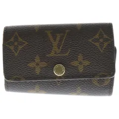 LOUIS VUITTON (ルイヴィトン) ミュルティクレ 6 モノグラム キーケース ブラウン M62630 RFID